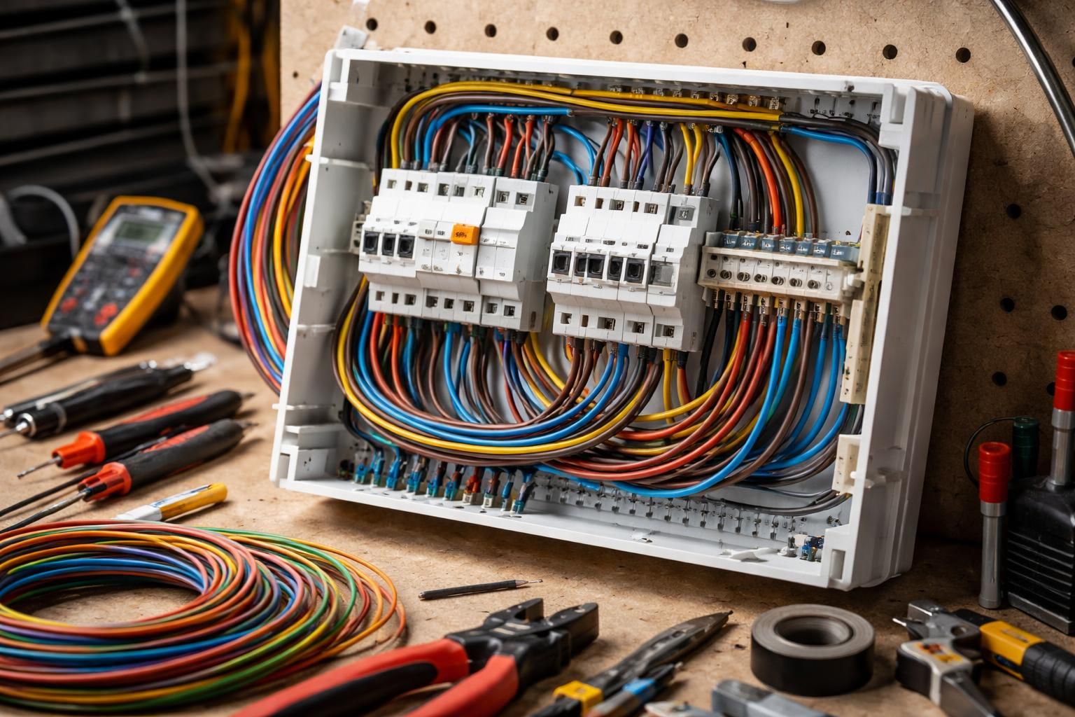 découvrez notre guide complet sur le câblage électrique résidentiel, présentant les principes essentiels pour bien débuter en toute sécurité et efficacité.