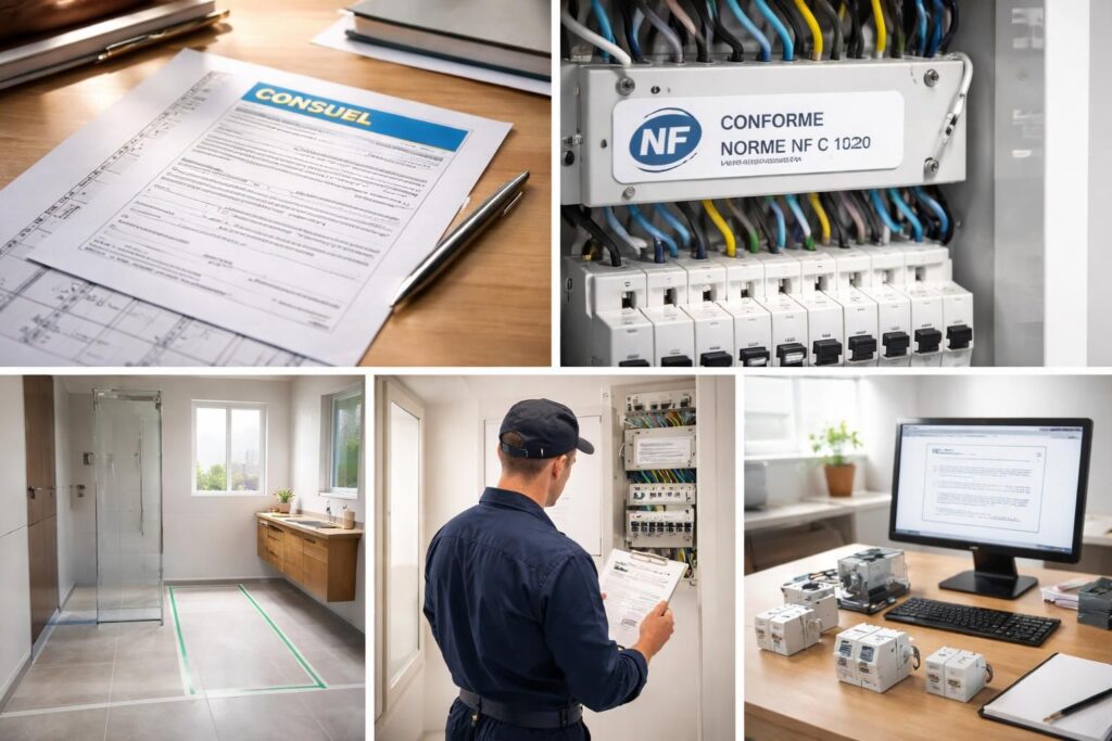 découvrez les nouveautés et exigences de la norme nf c 15-100 version 2026 pour garantir la conformité et la sécurité des installations électriques en france.