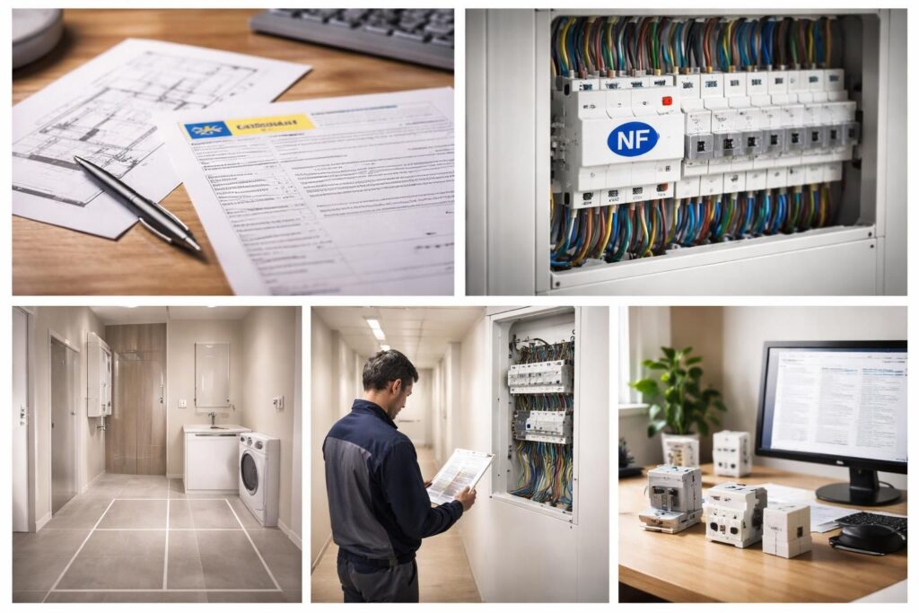 découvrez les exigences de la norme nf c 15-100 pour les chambres en 2026 et assurez la conformité électrique de vos installations selon les dernières réglementations.
