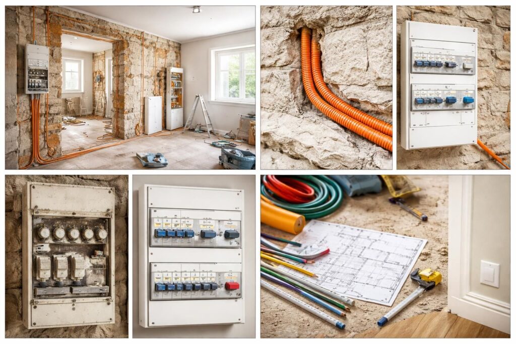 découvrez notre guide complet sur la rénovation électrique en apparent avec moulure et goulotte. apprenez toutes les étapes pour réussir vos installations rapidement et en toute sécurité.