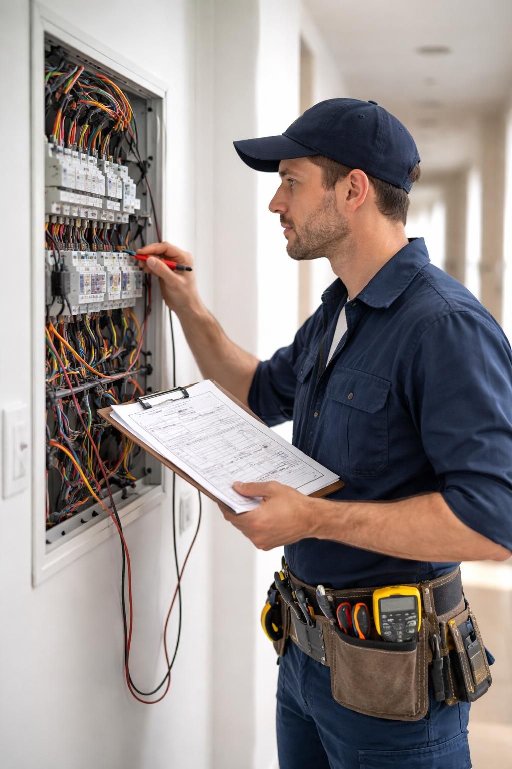 découvrez les exigences à respecter selon la norme nf c 15-100 pour l'installation électrique dans le couloir d'entrée afin d'assurer sécurité et conformité.