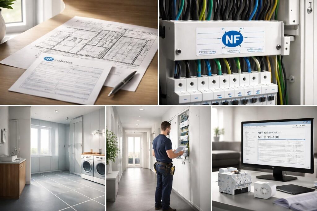 découvrez les exigences à respecter en 2026 selon la norme nf c 15-100 pour l'installation électrique des buanderies, garantissant sécurité et conformité.