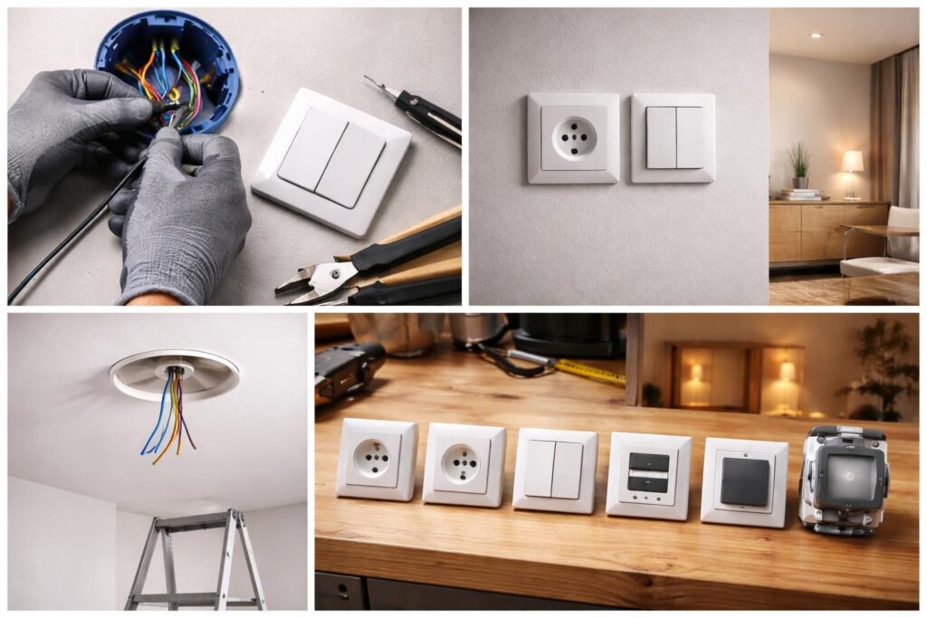 découvrez notre guide complet pour l'installation et le fonctionnement de l'interrupteur va-et-vient 3 points permutateur, essentiel pour maîtriser vos circuits électriques facilement et en toute sécurité.