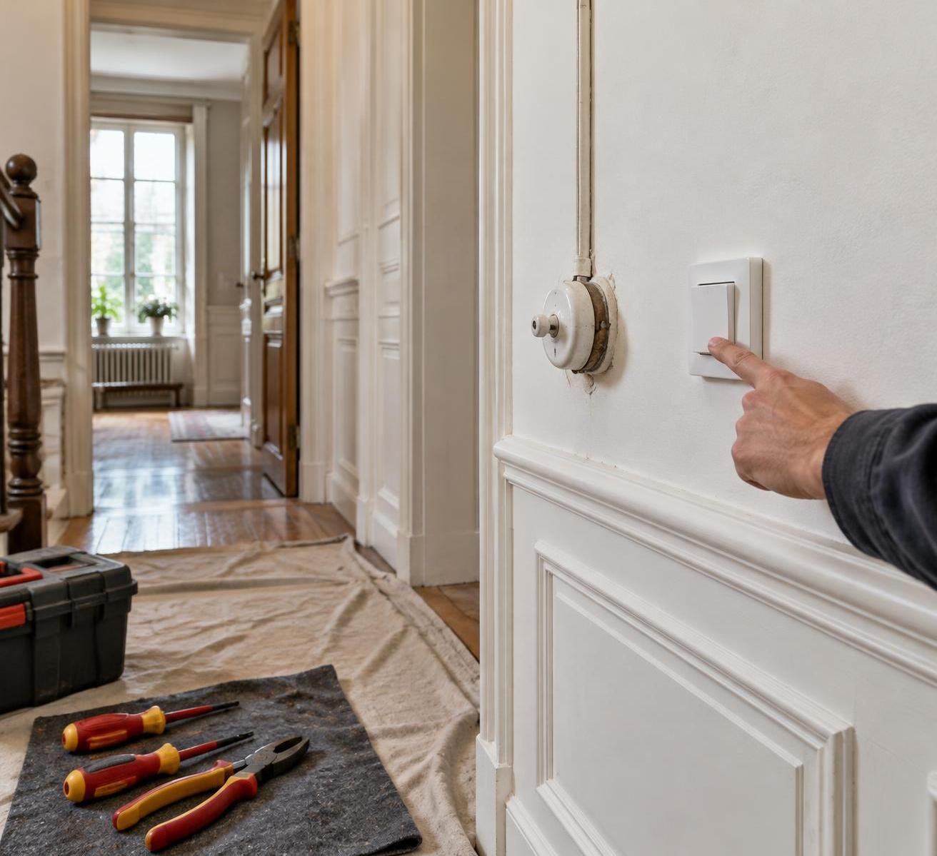 découvrez comment remplacer un ancien interrupteur en porcelaine en toute sécurité : précautions, étapes clés et conseils pour choisir un modèle adapté.